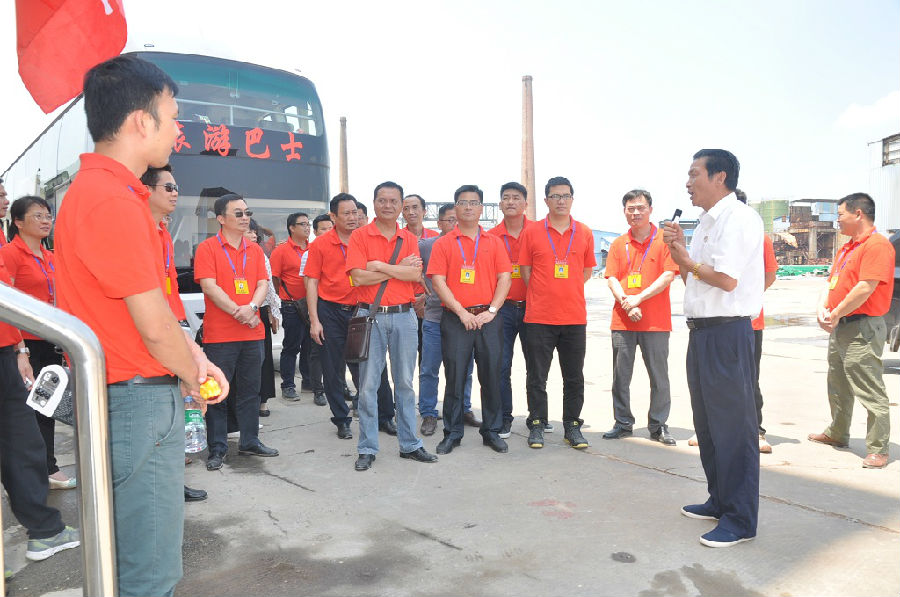 玉林市黨校中青年干部培訓(xùn)干部到我司參觀調(diào)研