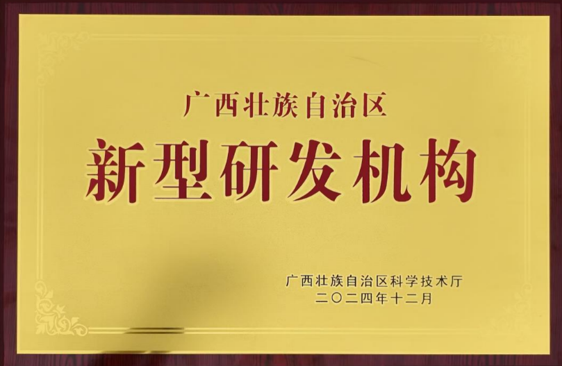 省級認證！廣西銀億高新技術(shù)研發(fā)有限公司再度榮膺“新型研發(fā)機構(gòu)”
