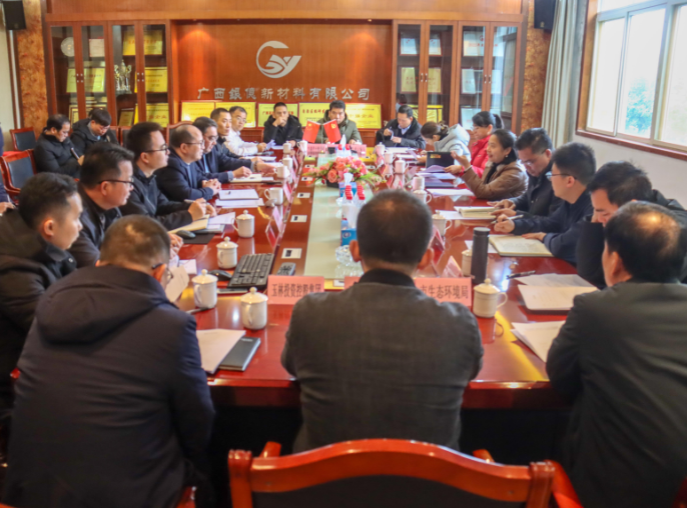 政企合力，共促發(fā)展|玉林市副市長石紅艷到我司主持召開專題研究會議